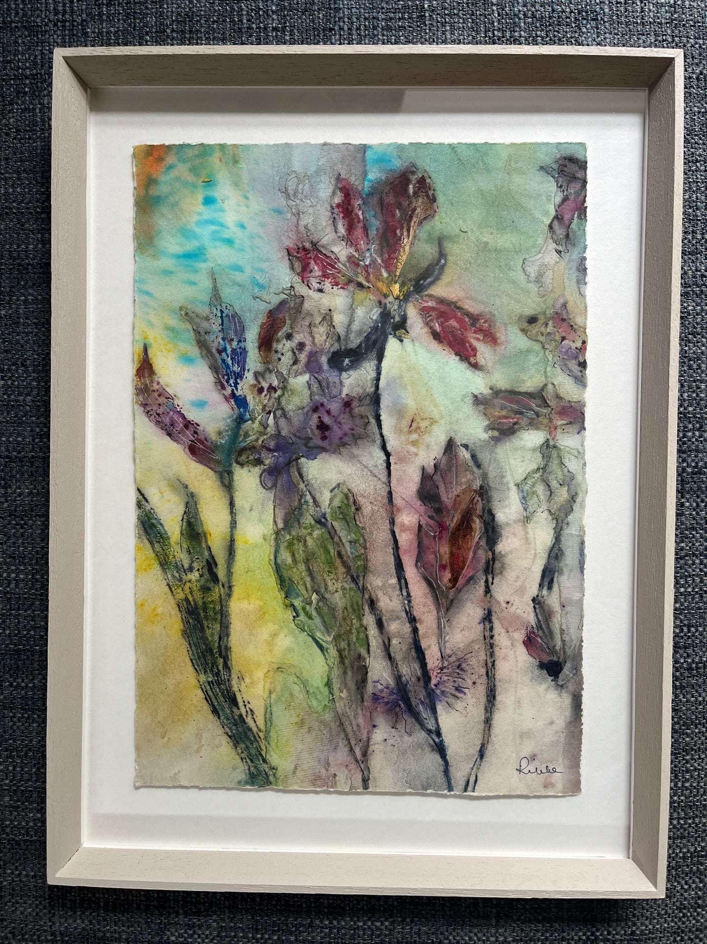 Beauty in Decay 3, original painting with prints